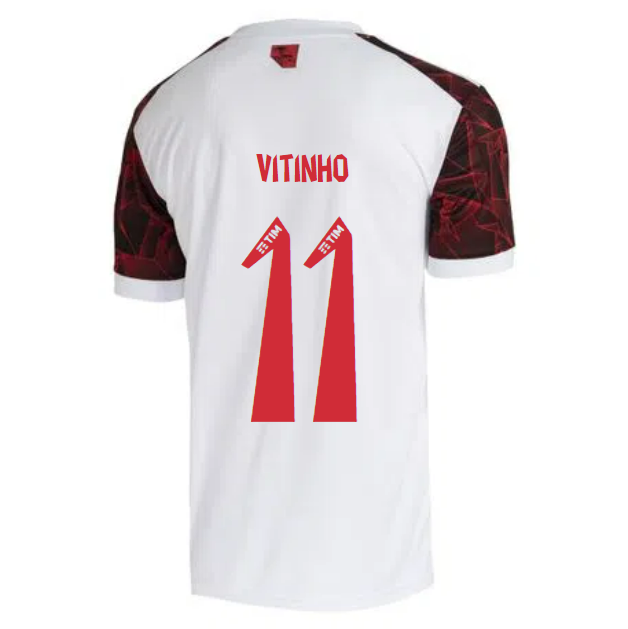 2021/22 Flamengo Away Kit Soccer Jersey VITINHO #11